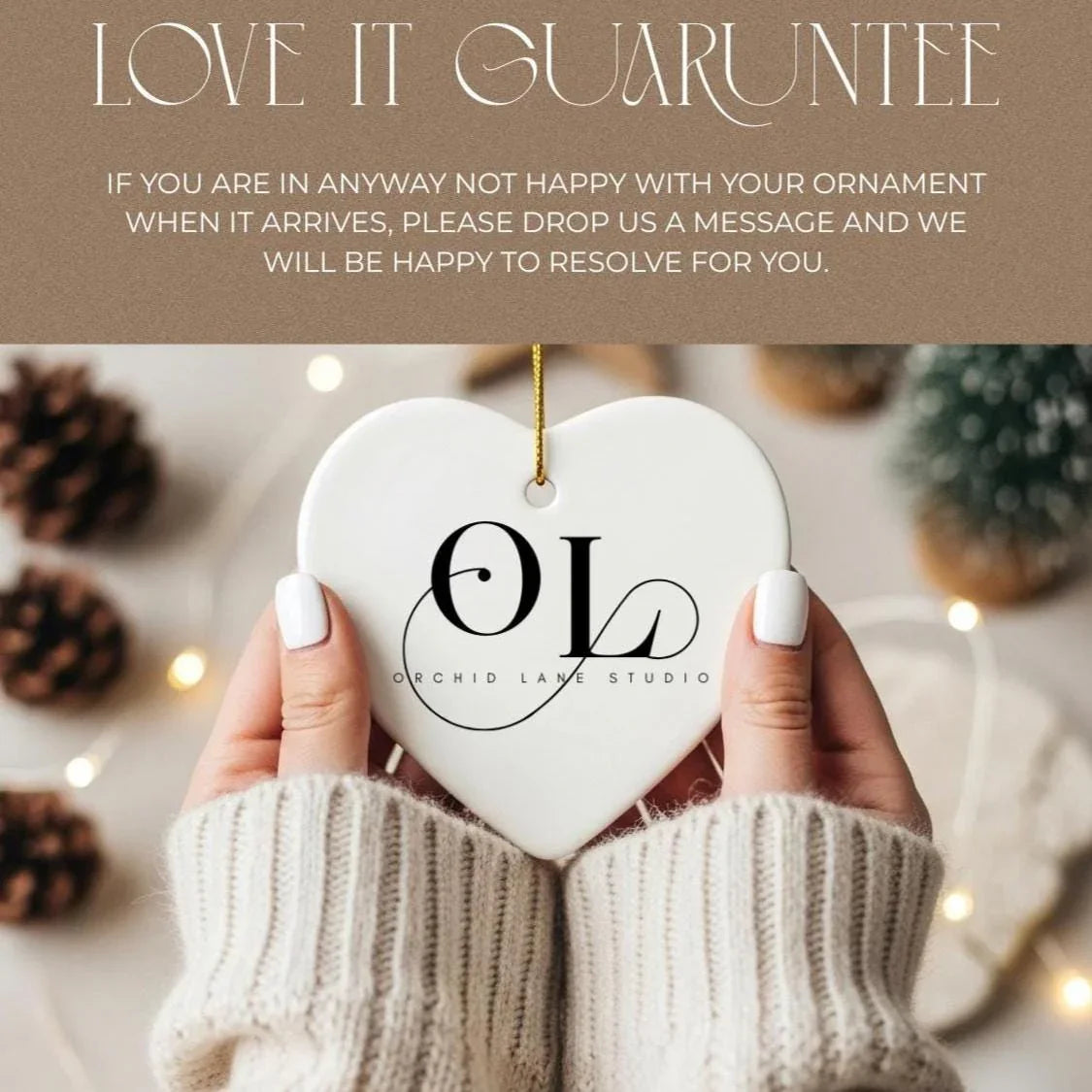 Ceramic Heart Dad Gift: 'Your Love is Our Greatest Gift' Xmas Keepsake